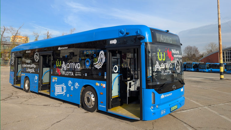 BYD B12.b e03 buszok az Arriva flottájában: Kontinentális elsőség