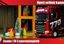 Nyerj egy Scania 770 S vontatót velünk