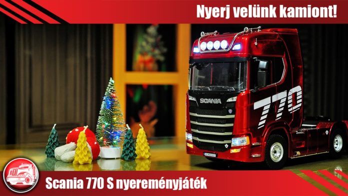 Nyerj egy Scania 770 S vontatót velünk