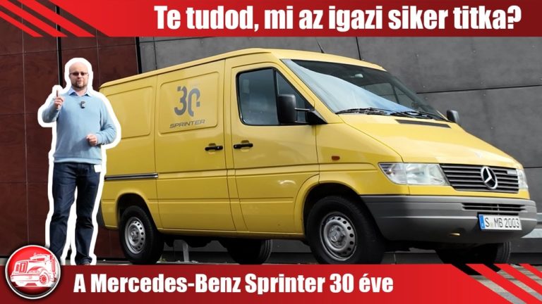 A Mercedes-Benz kishaszonjárművek múltja és jövője: Ma időutazunk!