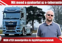Mit mond a gyakorlat az e-teherautóról?