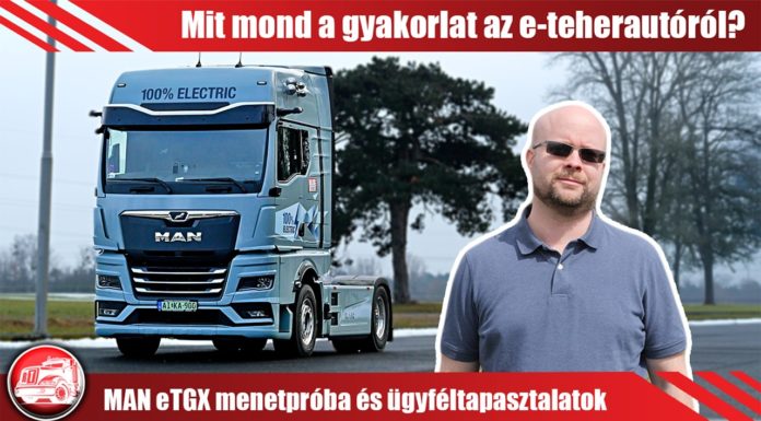 Mit mond a gyakorlat az e-teherautóról?