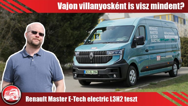 Renault Master E-Tech electric L3H2 teszt: Megmarad ezermesternek elektromosként is?