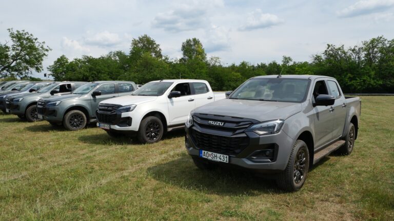 Új Isuzu D-Max: Kényelem, ami meglepi a kategóriát!