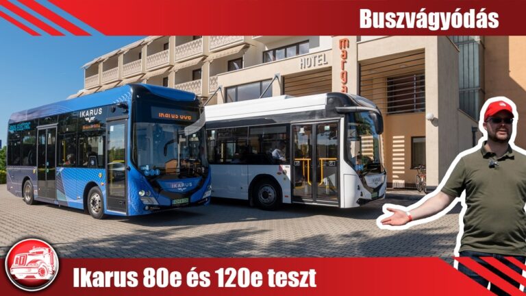 Ikarus 80e és 120e teszt: Buszvágyódás